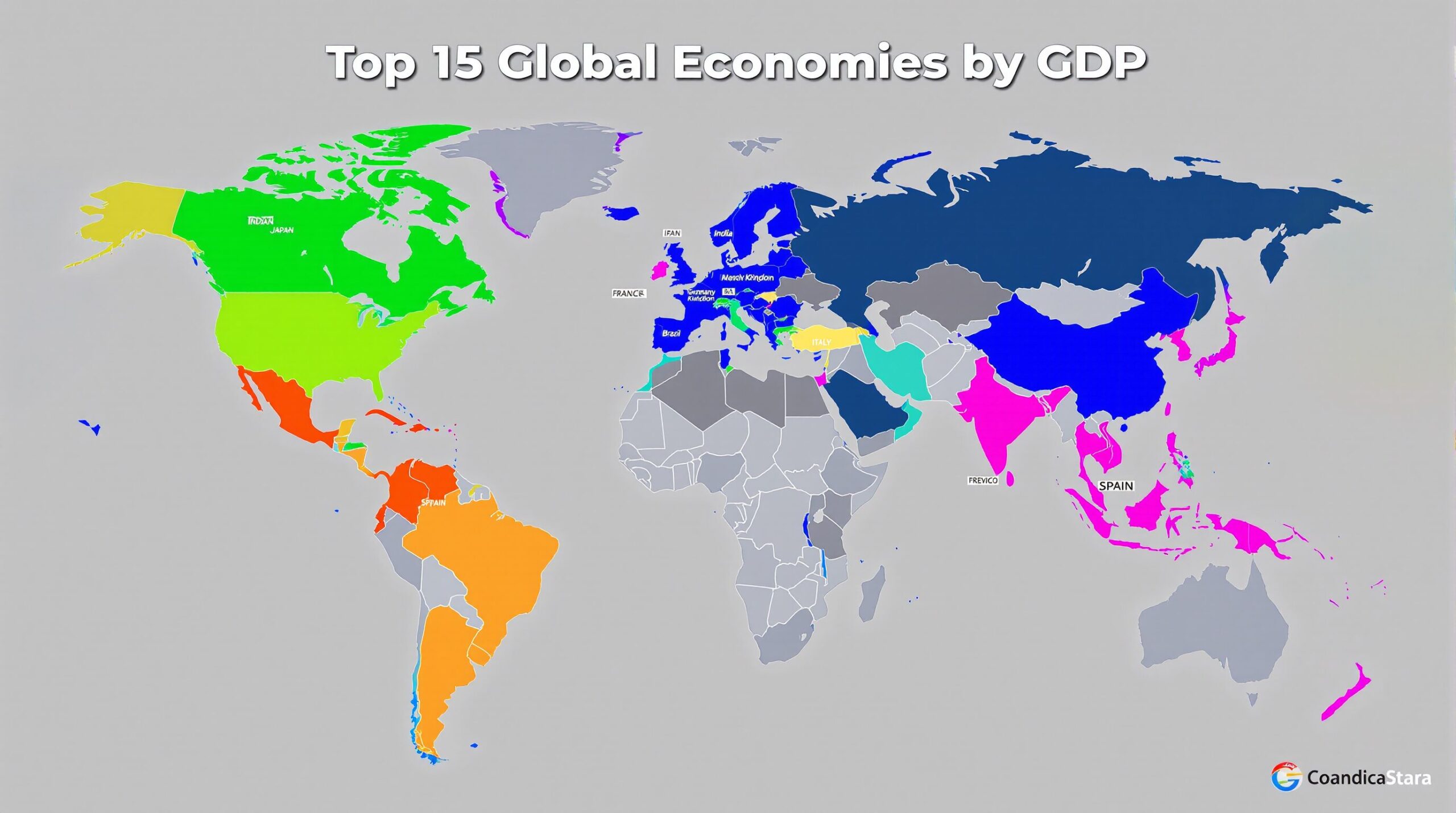 paises por producto interno bruto