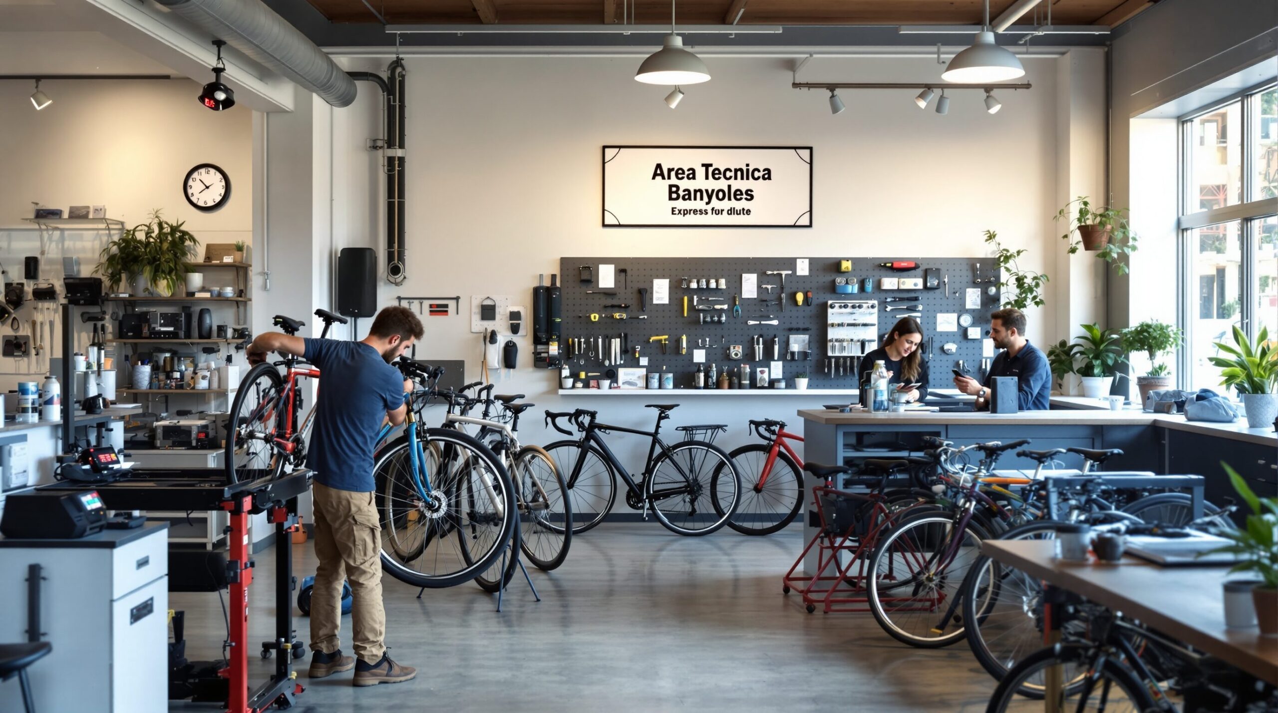 Area Tecnica Banyoles: ¿el taller con servicio exprés y venta de bicicletas?