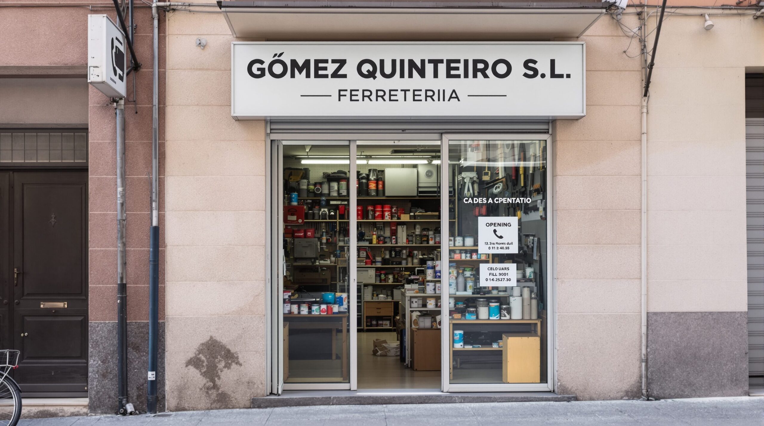 Gómez Quinteiro S.L.: ¿la ferretería en Vigo tiene horario y teléfono?