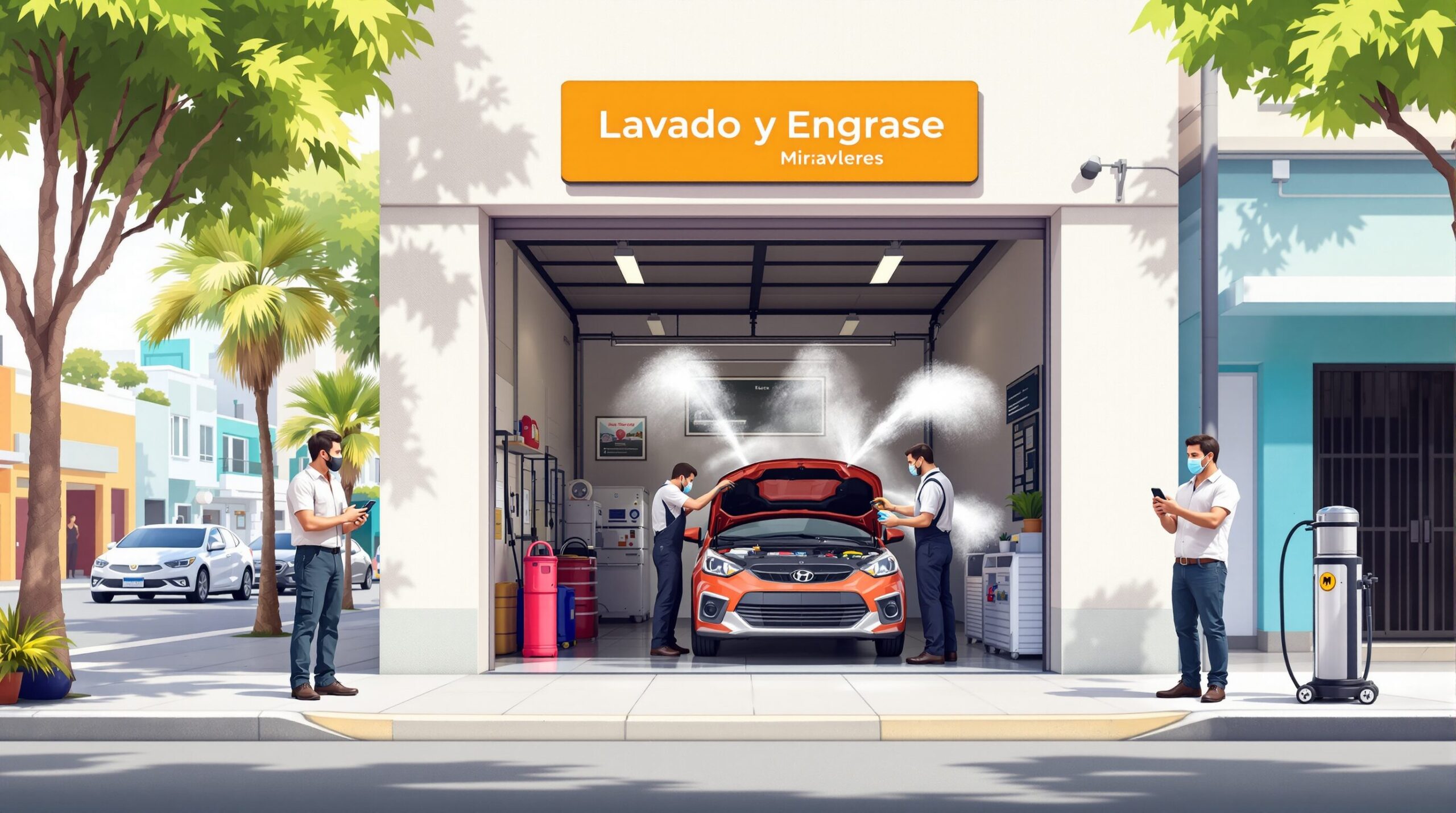 Lavado y engrase Miraflores: el taller más cercano ofrece cita inmediata?