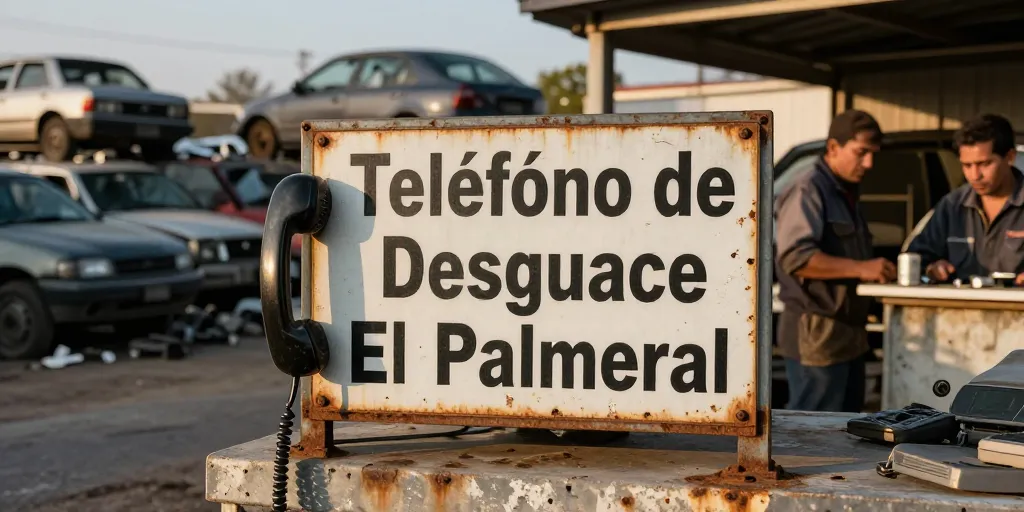 Teléfono De Desguace El Palmeral: El Número Para Llamar Ya