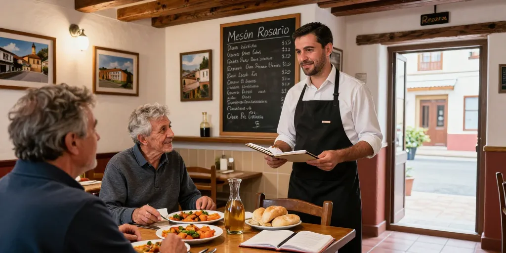 Mesón Rosario Piedras Blancas: El Menú Del Día Y Cómo Reservar