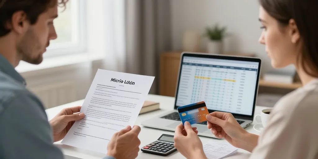 Micropréstamo o tarjeta de crédito: cuál es la mejor opción para controlar tus finanzas